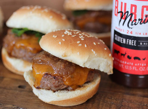 Charleston Burger Marinade Sliders With Bacon Jam Recipe