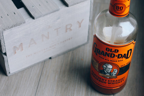How To Make Bourbon Caramel Sauce From The Bottom Of Your Bourbon Bottle (Recipe + Video in Bio) #Mantry #Bourbon #BourbonCaramel #OldGranddad ft. @jimbeamofficial Old Grand Dad