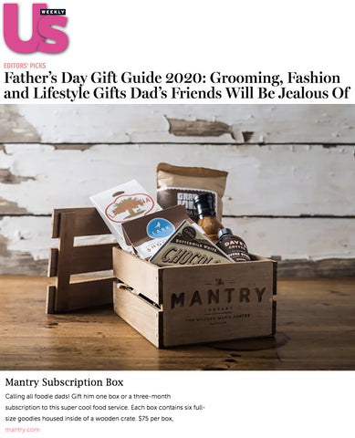 A BIG Thank You @usweekly (Link in Bio) #Mantry - Father's Day