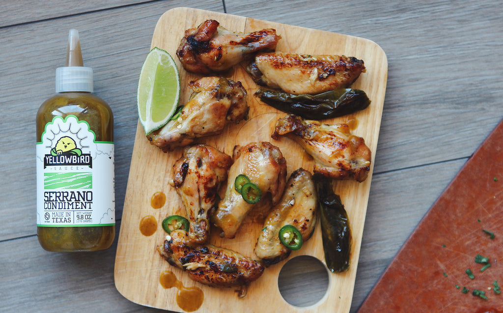 Yellowbird Serrano Chicken Wings Recipe