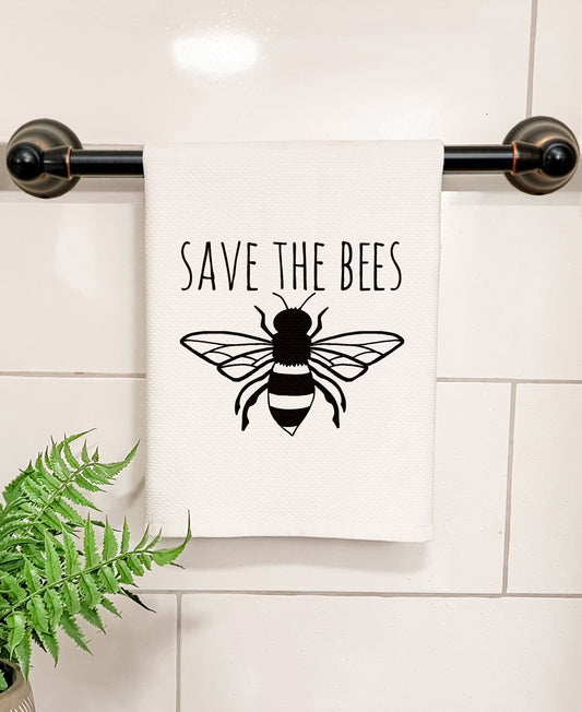 Save The Bees Dish Towels