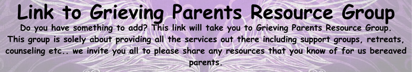 Link to Grieving Parents Resource Group