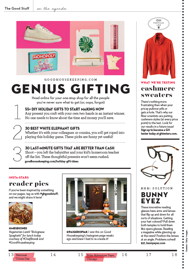 Good Housekeeping Goodlist features Bunny Eyez