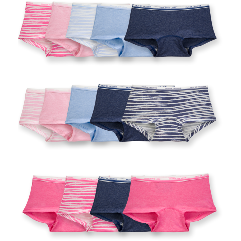 Fruit Of The Loom Girls Assorted Color Panty Briefs Size -10 - at -   