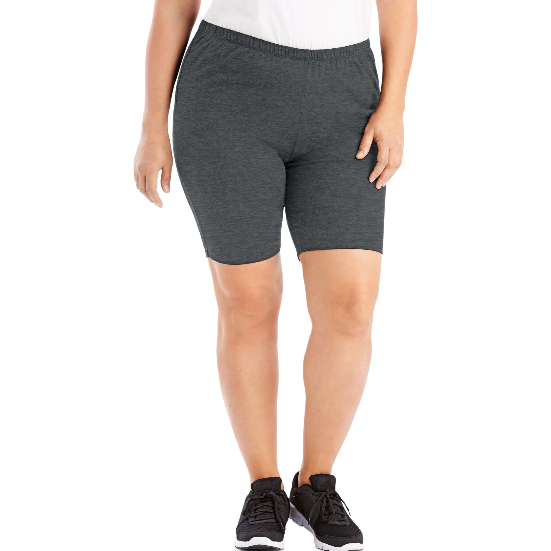 Just My Size Women's Plus-Size Stretch Jersey Bike Short Style | eBay