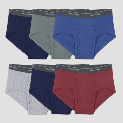 Fruit of the Loom Women's Boy Short Underwear, 6 Pack