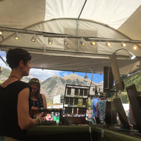 Telluride Blues and Brewfest Joyride Jewelry Booth
