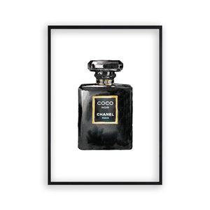 Coco Chanel Perfume Bottle Print – Blim and Blum