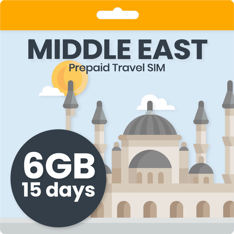 travel sim card middle east