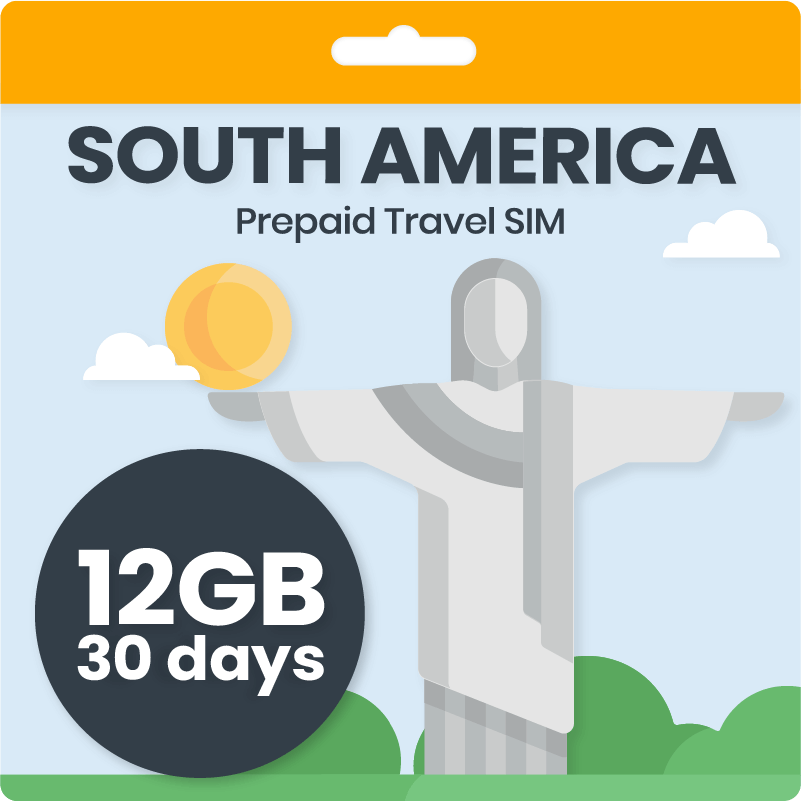 south america travel sim card