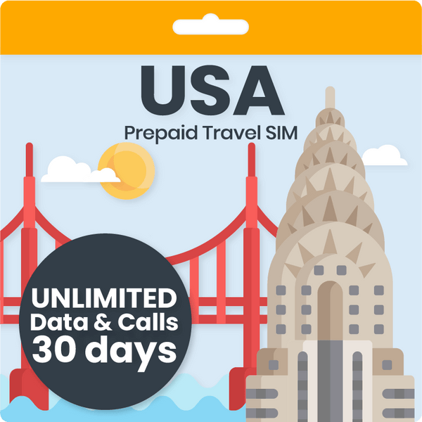 USA SIM Card Best Prepaid Travel Data SIM For Tourist SimsDirect