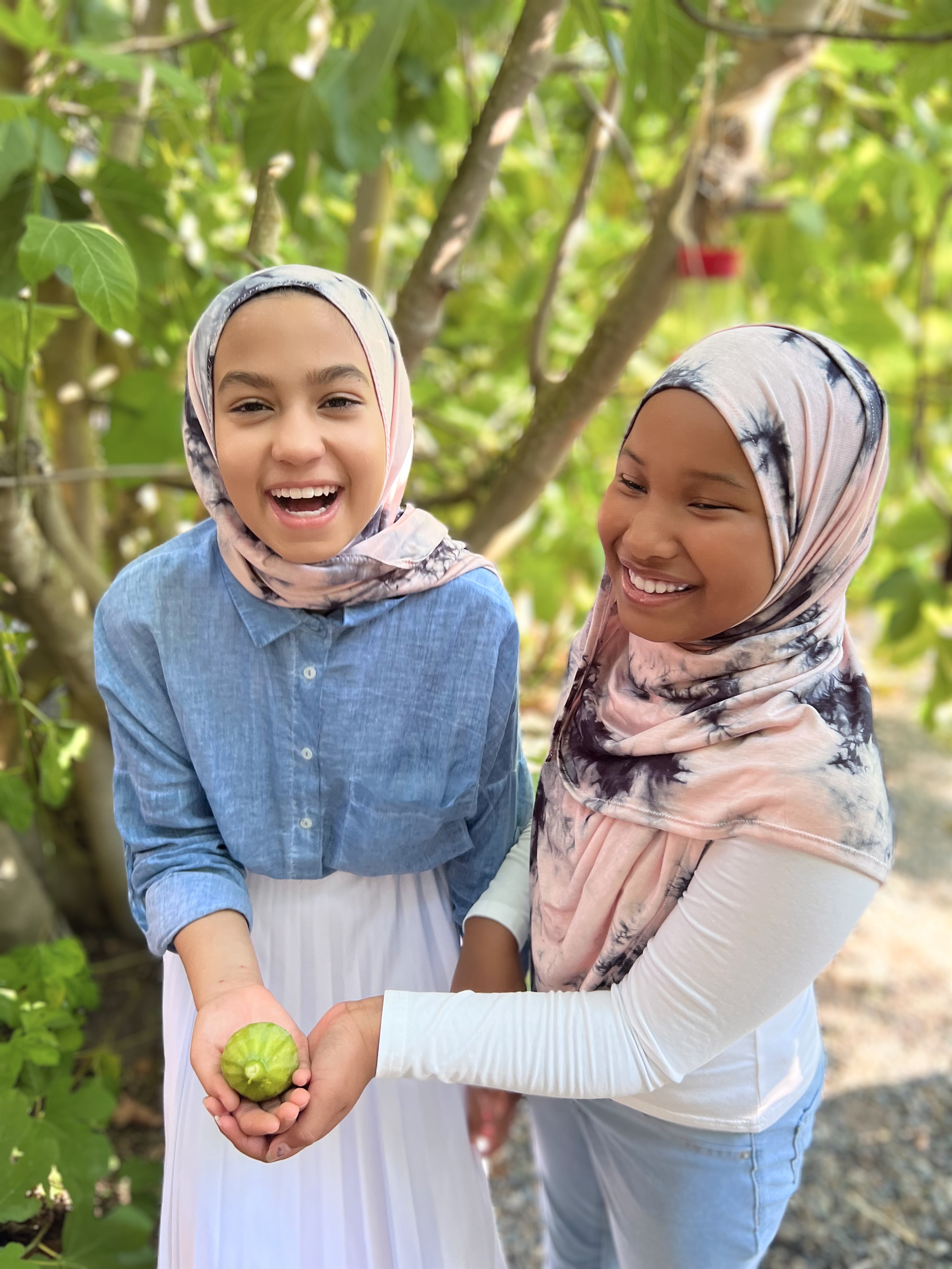 Tie Dye Jersey Hijab: Starry Nights