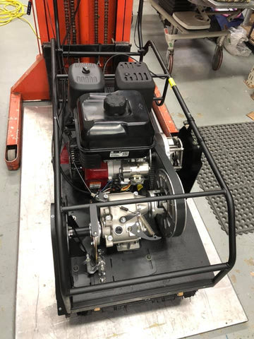 Reverse kit installed in a 13HP Standard Snowdog