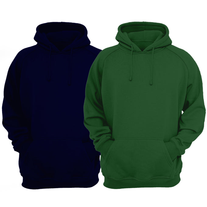 navy green hoodie