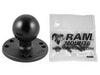 RAM 2.5" Round Base With The AMPs Hole Pattern, 1.5" Ball & Hardware For The Echo™ 200, 500c, 550c - RAM-202-G4U