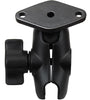 RAM 1" Ball Short Length Double Socket Arm With Diamond Base - RAM-B-103-A-238U