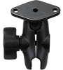 RAM 1" Ball Short Length Double Socket Arm with Diamond Base - RAM-B-103-A-238U