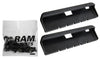 RAM Tab-Tite™ Cradle (2 Qty) Cup Ends For The Samsung Galaxy Tab 4 10.1 And Tab S 10.5 With OtterBox Defender Case - RAM-HOL-TAB25-CUPSU