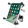 RAM® X-Grip® Cradle With 1" Ball & Medium Length Double Socket Arm For 7"-8" Tablets - RAM-HOL-UN8B-201U