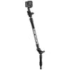 27" Tough-Pole™ Camera Mount With Spline Post - RAP-114-PSP-4-12-A-GOP1