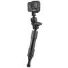 9" Tough-Pole™ Camera Mount With Spline Post - RAP-114-PSP-4-A-GOP1