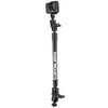 22" Tough-Pole™ Camera Mount With Track Ball™ Base - RAP-354-TRA1-12-A-GOP1