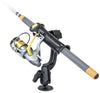 RAM Tube Jr.™ Fishing Rod Holder With RAM ROD® Revolution Ratchet/Socket System And Round Base - RAP-390-RBU