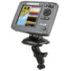 RAM Track Ball™ Mount With Marine Electronic Plate For The Humminbird 100, 300, 500, 700 Series, Matrix Series And Lowrance Elite-5 Series - RAP-B-107B-354-TRA1U