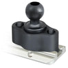 RAM B Size 1" Track Ball™ Quick Release Track Base (Track Dimensional Range: .250" - .562") - RAP-B-383U