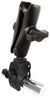 RAM 1" Ball Medium Length Double Socket Arm with Small Tough-Claw™ Base - RAP-B-400-201U