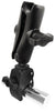 RAM 1" Ball Medium Length Double Socket Arm with Small Tough-Claw™ Base