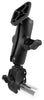 RAM Small Tough-Claw™ With Double Socket Arm And Diamond Base Adapter - RAP-B-400-238U