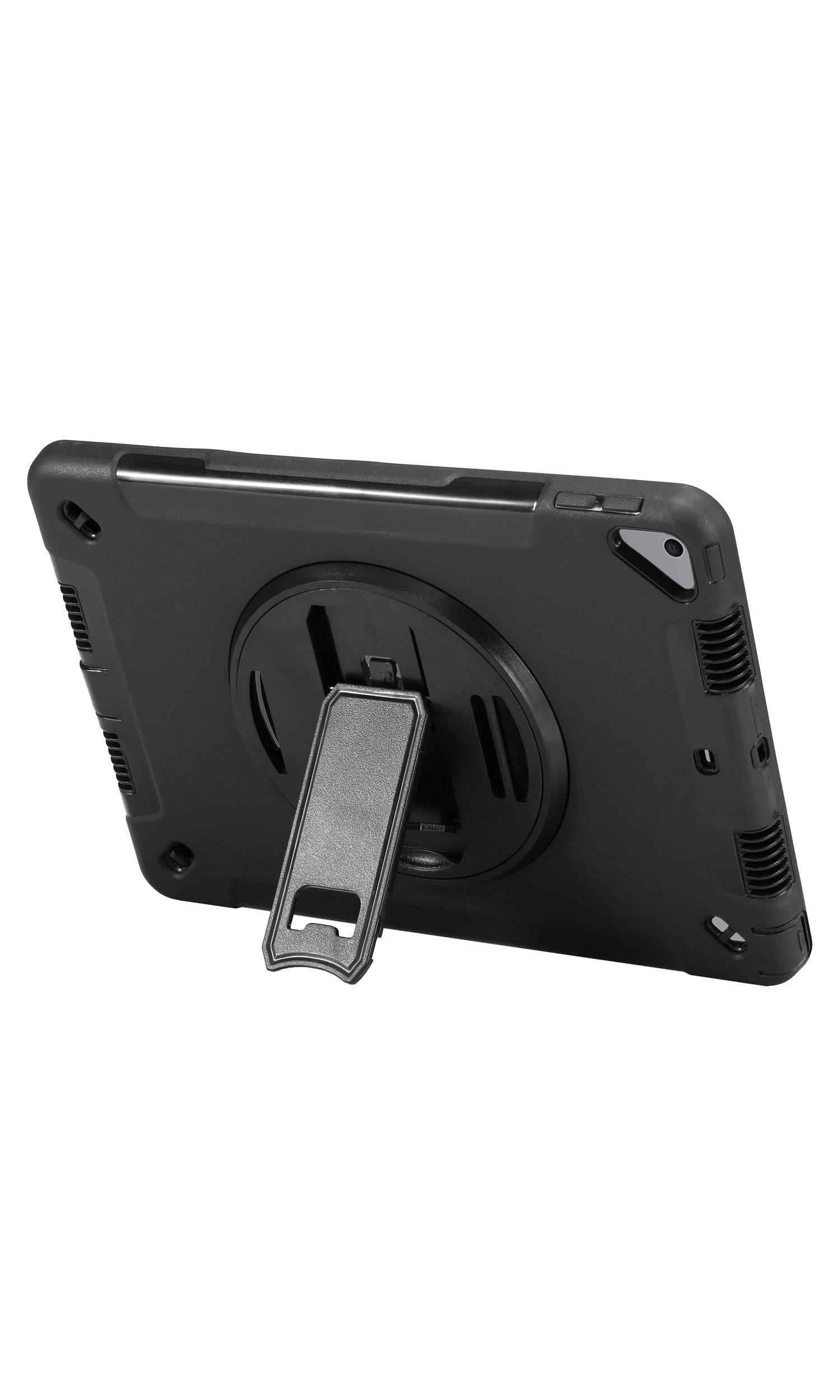 OuterFactor™ WorkForce™ Case, iPad 10.2 (7/8/9th Gen), Black, Kickstan ...