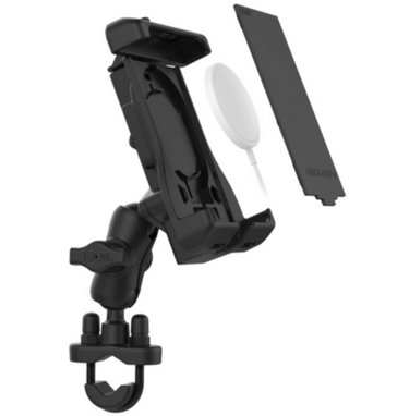 RAM MOUNTS Quick-Grip XL Spring-Loaded Smartphone Mount with Drill-Down Base