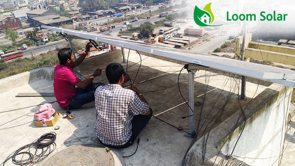 Loom Solar 1KW installations