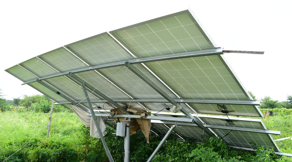 solar panel stand for water pump