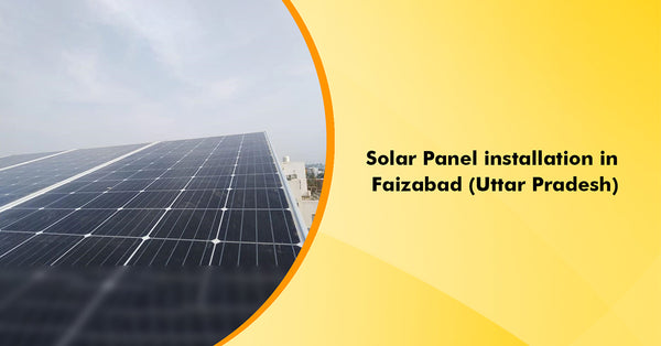 10kW Mono Panel installation in Faizabad, Uttar Pradesh