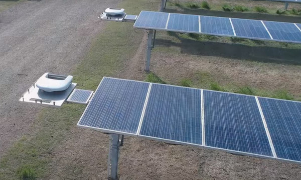 solar panel cleaning robot