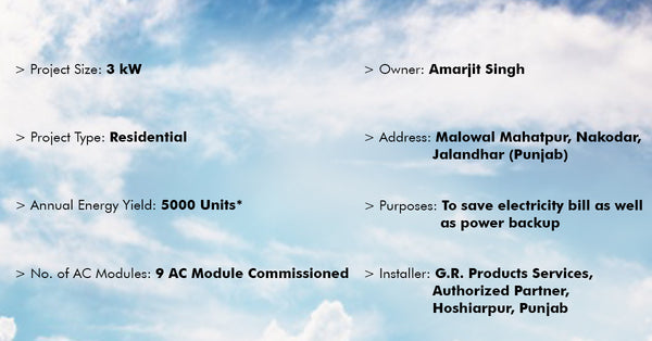 solar ac module project overview