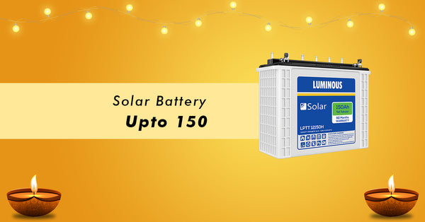 solar battery offer in dewali