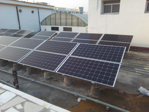 Solar Installation in Dr. Ram Manohar Lohia Medical Hospital