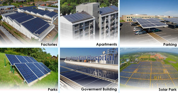 application of 24v solar panels