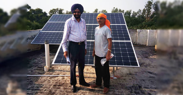 3 kW AC Module Installation in Jalandhar, Punjab