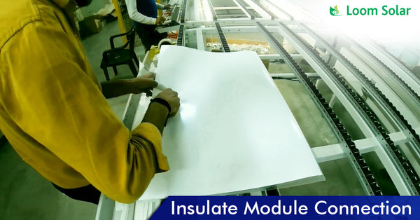 Solar Insulate Model Connection in manufacturing plant