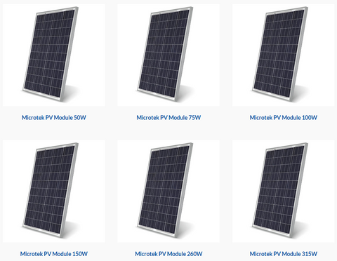 Microtek Solar Panel (PV Modules)