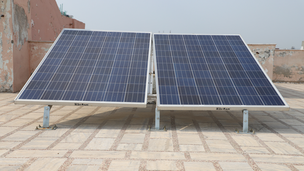 rooftop solar panel installation in delhi ncr, india