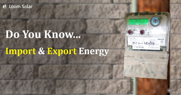 net meter import and export