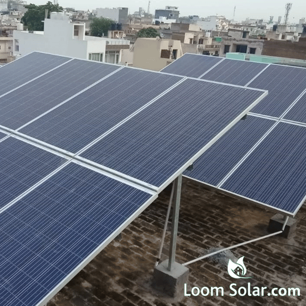 solar panel easy installation from loom solar