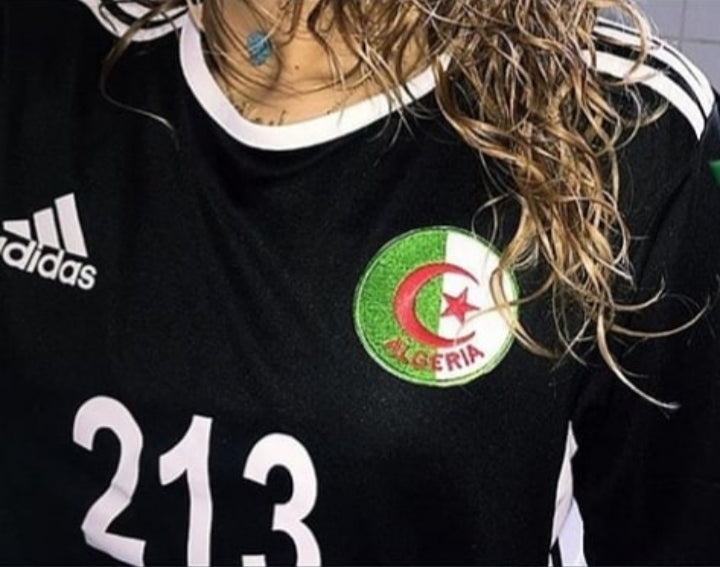 maillot d algerie adidas noir