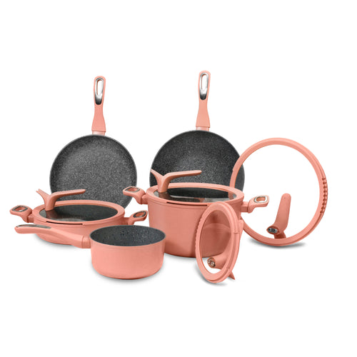 NEW - MASTERCLASS Premium Cookware 9.5 Skillet - PINK OMBRE - for all  stovetops $44.99 - PicClick